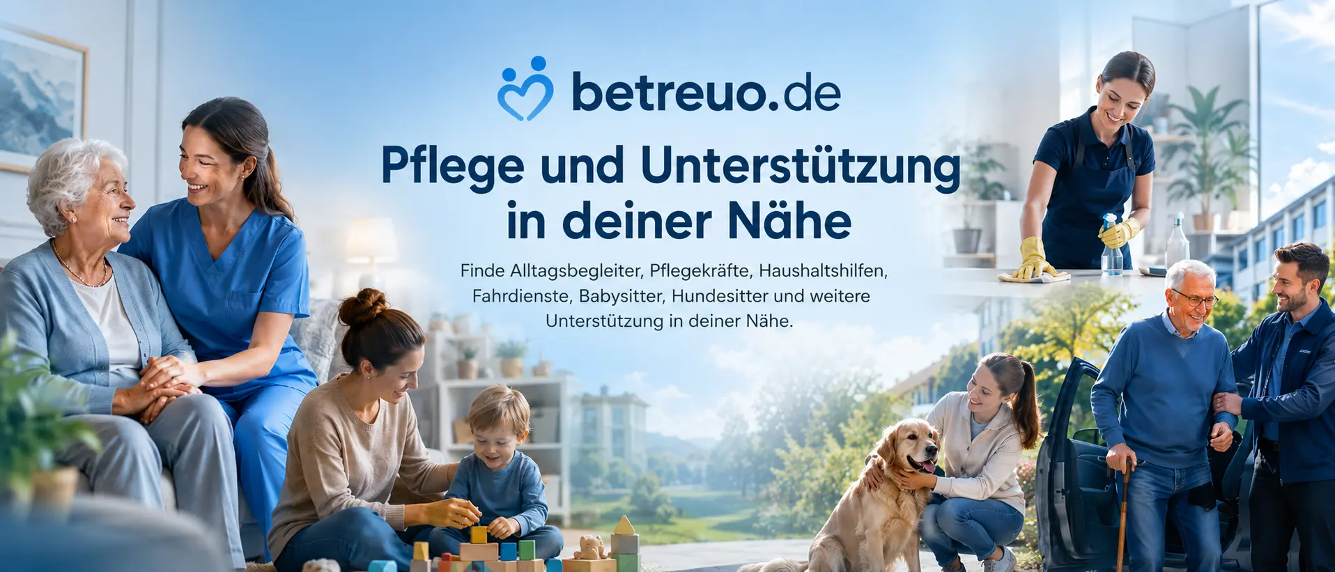 betreuo.de - Pflege und Unterstützung in deiner Nähe